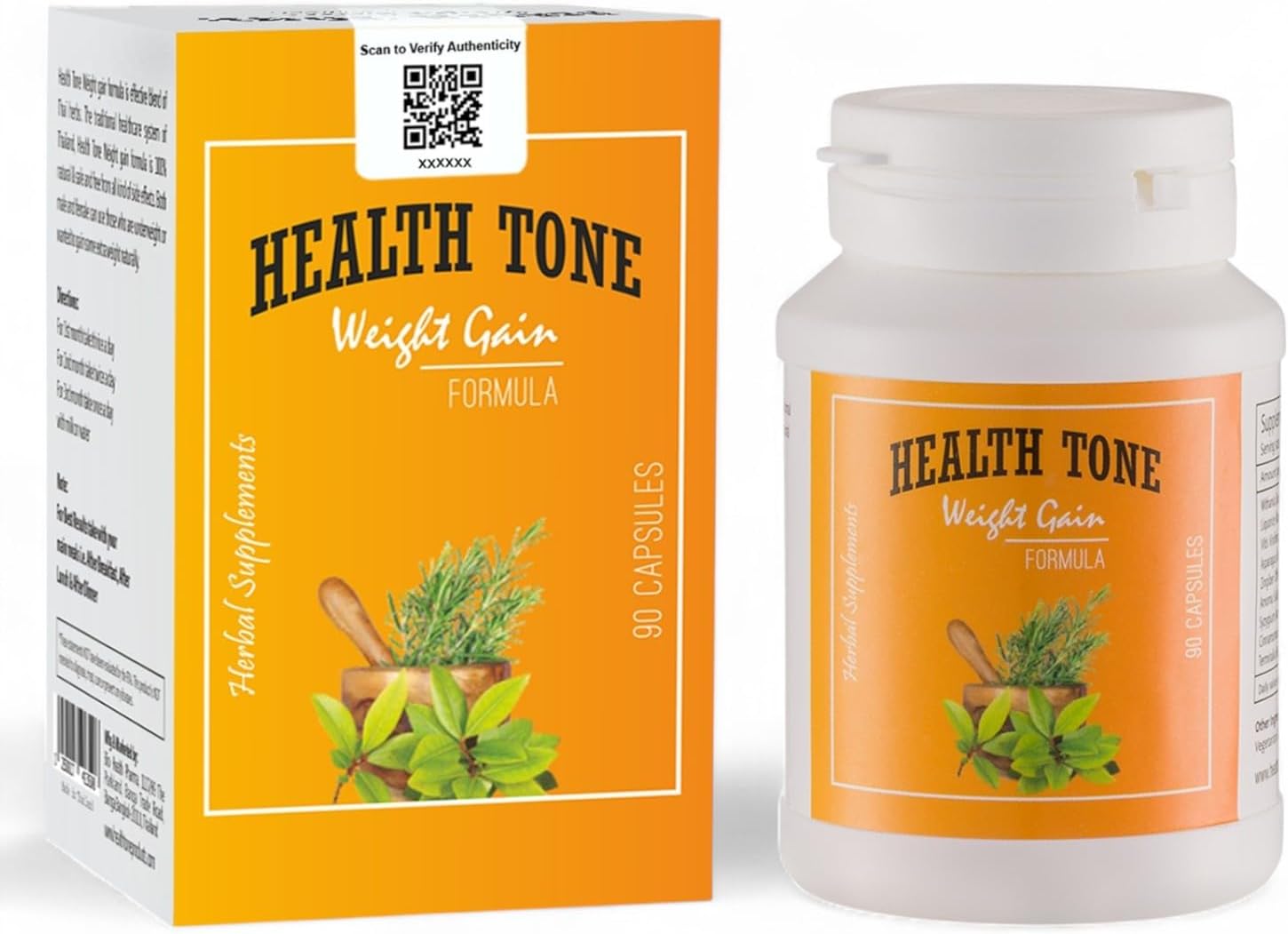 مکمل افزایش اشتها و وزن Health Tone، 90 کپسول