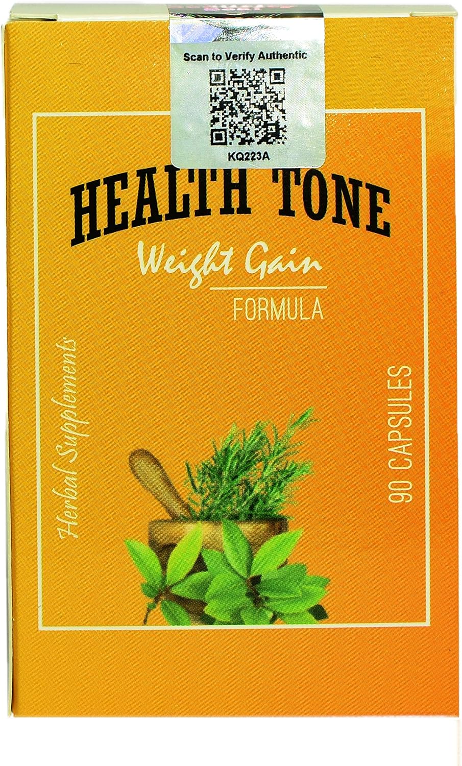 مکمل افزایش اشتها و وزن Health Tone، 90 کپسول
