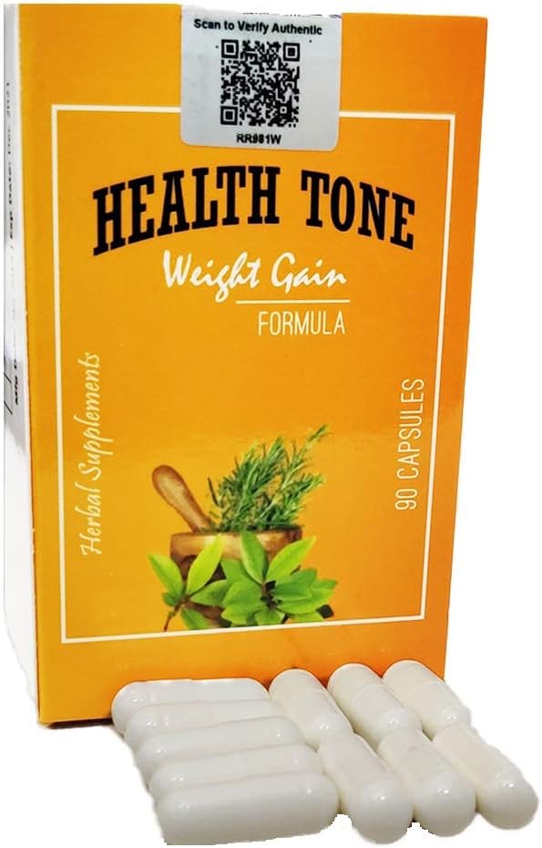 مکمل افزایش اشتها و وزن Health Tone، 90 کپسول