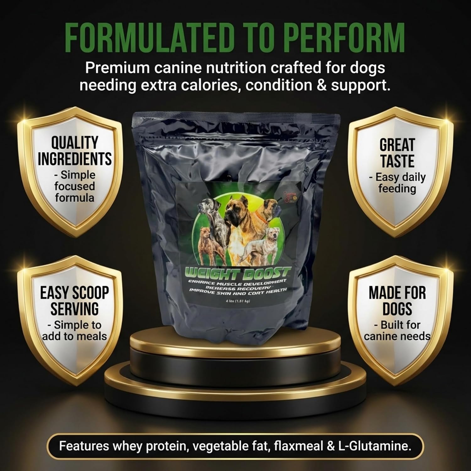 مکمل افزایش وزن سگ Canine Performance Nutrition، 2 پوند