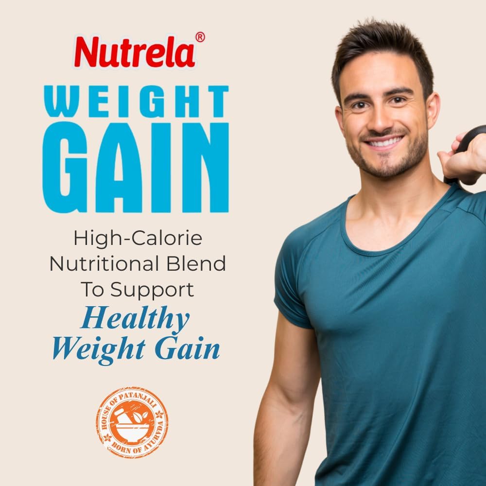 گینر افزایش وزن Nutrela، 500 گرم، طعم موز