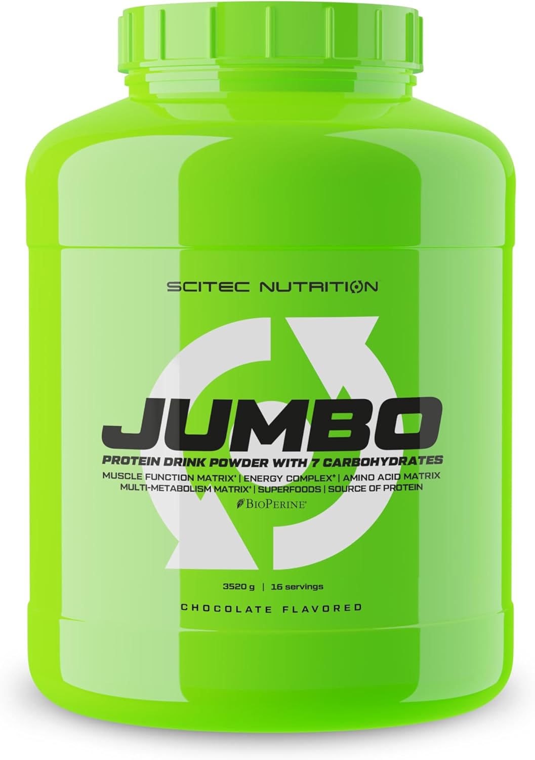 گینر افزایش وزن Scitec Nutrition Jumbo، 3.52 کیلوگرم، طعم شکلاتی
