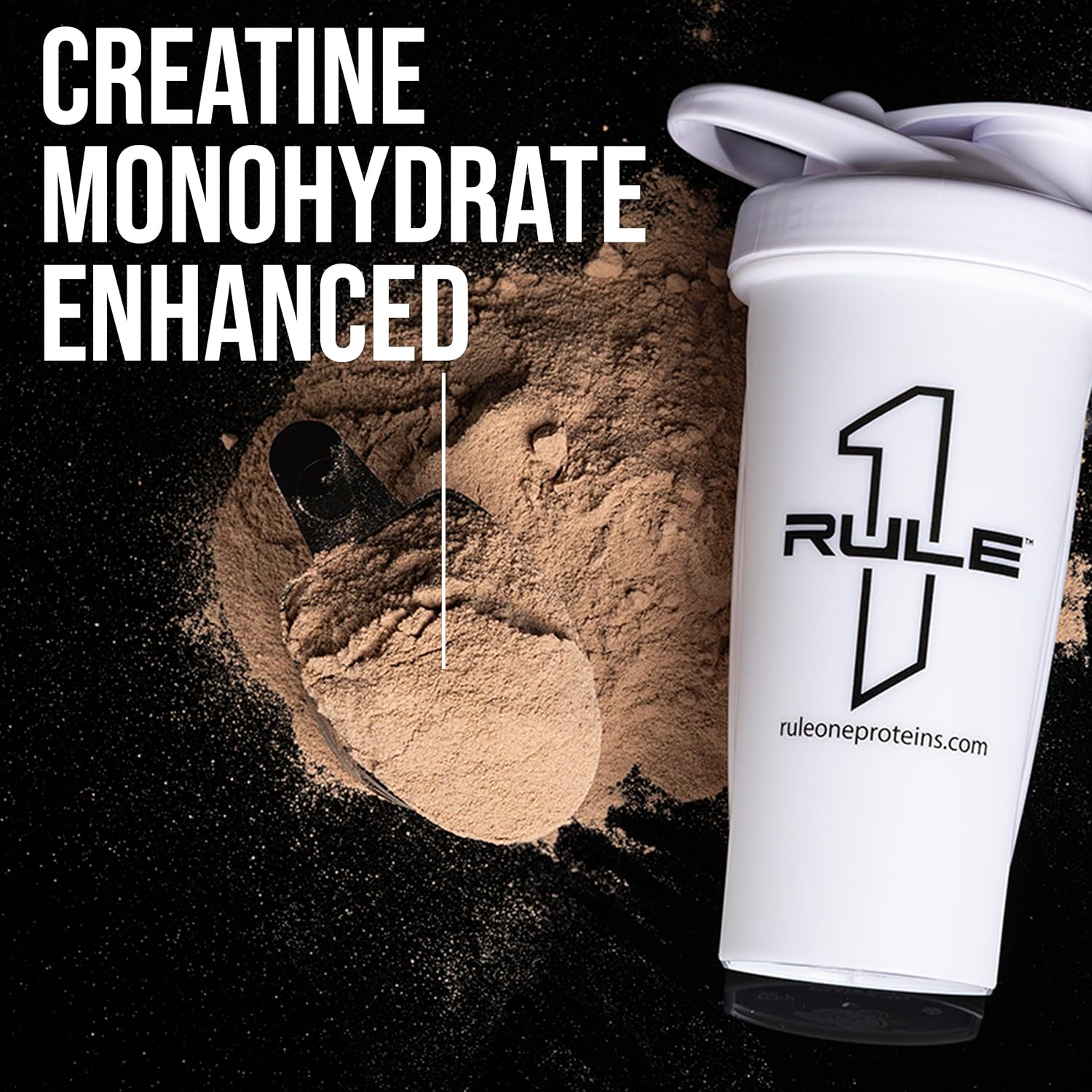 گینر افزایش وزن Rule1 R1 Mass، 5.7 پوند، طعم کوکی و کرم