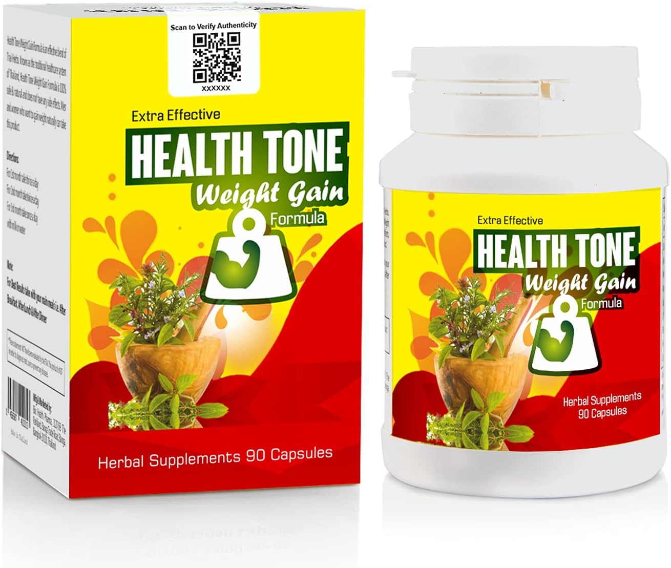 مکمل افزایش اشتها و وزن Health Tone، 90 گرم