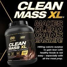 گینر افزایش وزن PVL Clean Mass XL، 5 پوند، طعم وانیلی