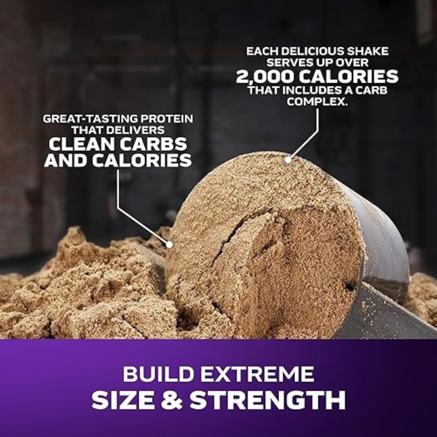 گینر افزایش وزن MuscleTech Mass-Tech Extreme، 60 گرم پروتئین، 5443 گرم، طعم میلک‌شیک وانیلی