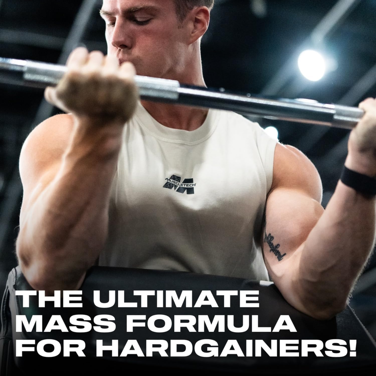 گینر افزایش وزن MuscleTech Mass-Tech Extreme، 60 گرم پروتئین، 5443 گرم، طعم میلک‌شیک وانیلی
