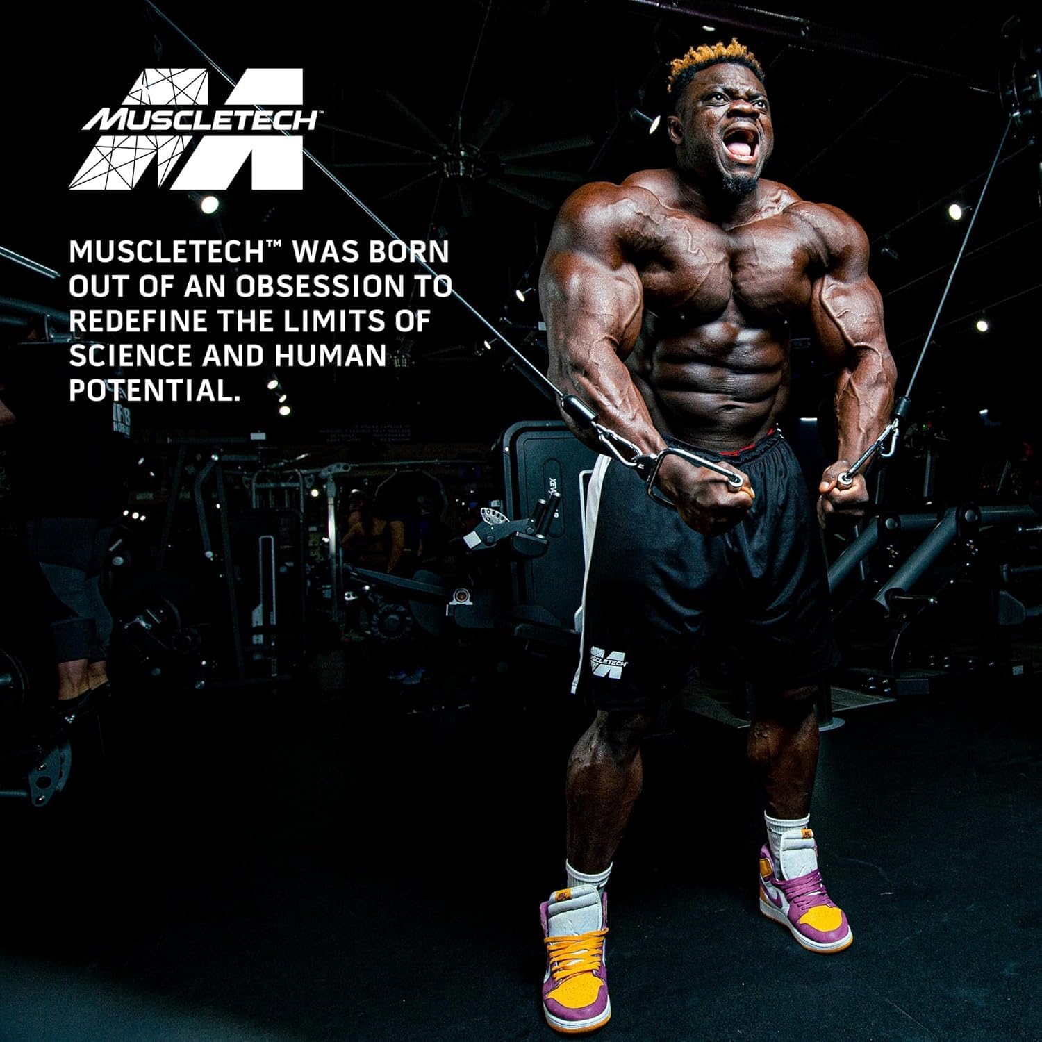 گینر افزایش وزن MuscleTech Mass-Tech Extreme، 60 گرم پروتئین، 5443 گرم، طعم میلک‌شیک وانیلی