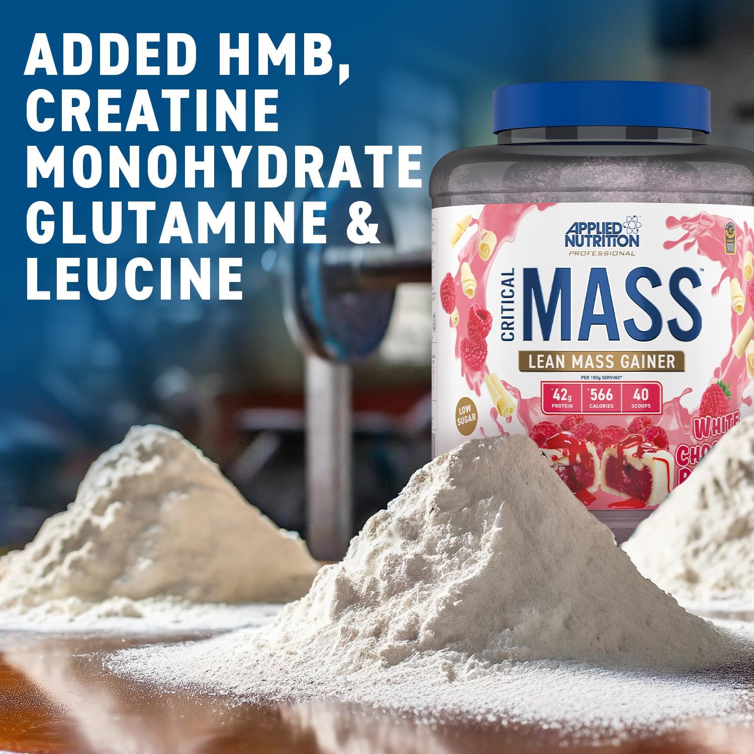 گینر افزایش وزن Applied Nutrition Critical Mass Professional، 2.4 کیلوگرم، 16 سروینگ، طعم موز