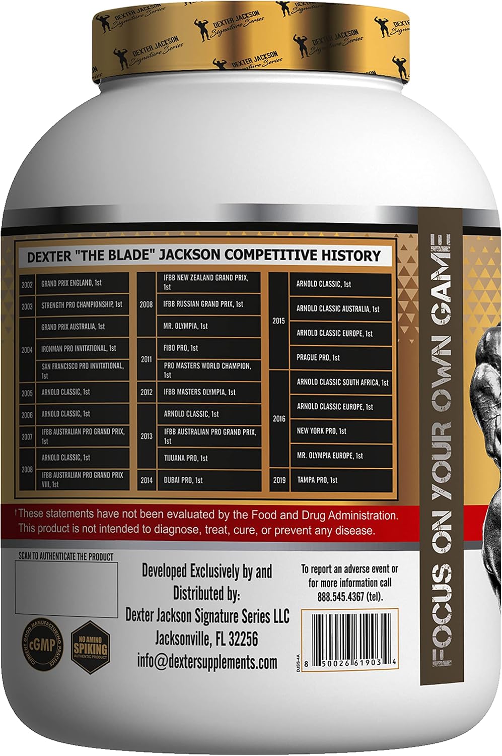 پودر پروتئین وی Dexter Jackson Whey Gold، 5 پوند، طعم بستنی وانیلی