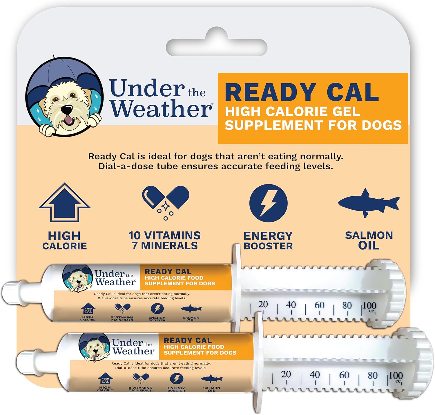 مکمل افزایش وزن سگ Under the Weather، 100 میلی‌لیتر