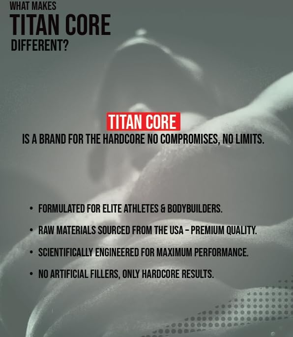 گینر افزایش وزن TITAN CORE، 4.4 پوند، طعم موز